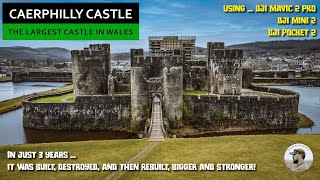 Caerphilly Castle  The Largest in Wales 2nd in Britain [upl. by Richmond516]