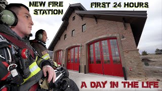 First 24 Hours in a New Fire Station  A Day in the Life [upl. by Guenevere]