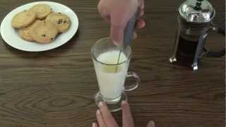 Aerolatte  The Original Steam Free Milk Frother [upl. by Atlas]