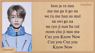 NCT U  Know Now Easy Lyrics [upl. by Lowson]