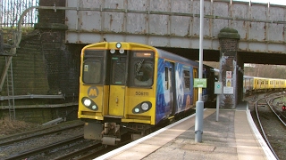 Half an Hour at 216  Birkenhead North Station 1022017  Class 507 508 terminus [upl. by Ardied75]