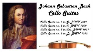 Johann Sebastian Bach  Cello suites in 432 Hz great for reading or studying [upl. by Frye]