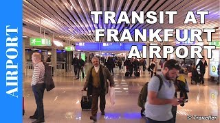 TRANSIT WALK AT FRANKFURT Airport FRA Terminal 1  Connection Flight Transfer Arriving amp Departing [upl. by Varian261]