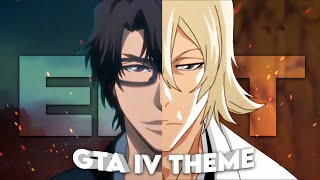 Aizen x Urahara  GTA IV Theme Edit [upl. by Ahsel]